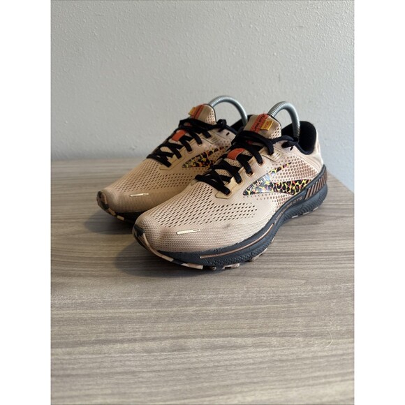Brooks Adrenaline GTS 22 Womens Running Shoes Sz 9 B Run Wild Ginger Black - Picture 5 of 11